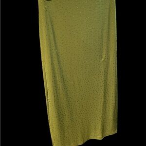 AFRM Los Angeles Olive Green Maxi Skirt NWT